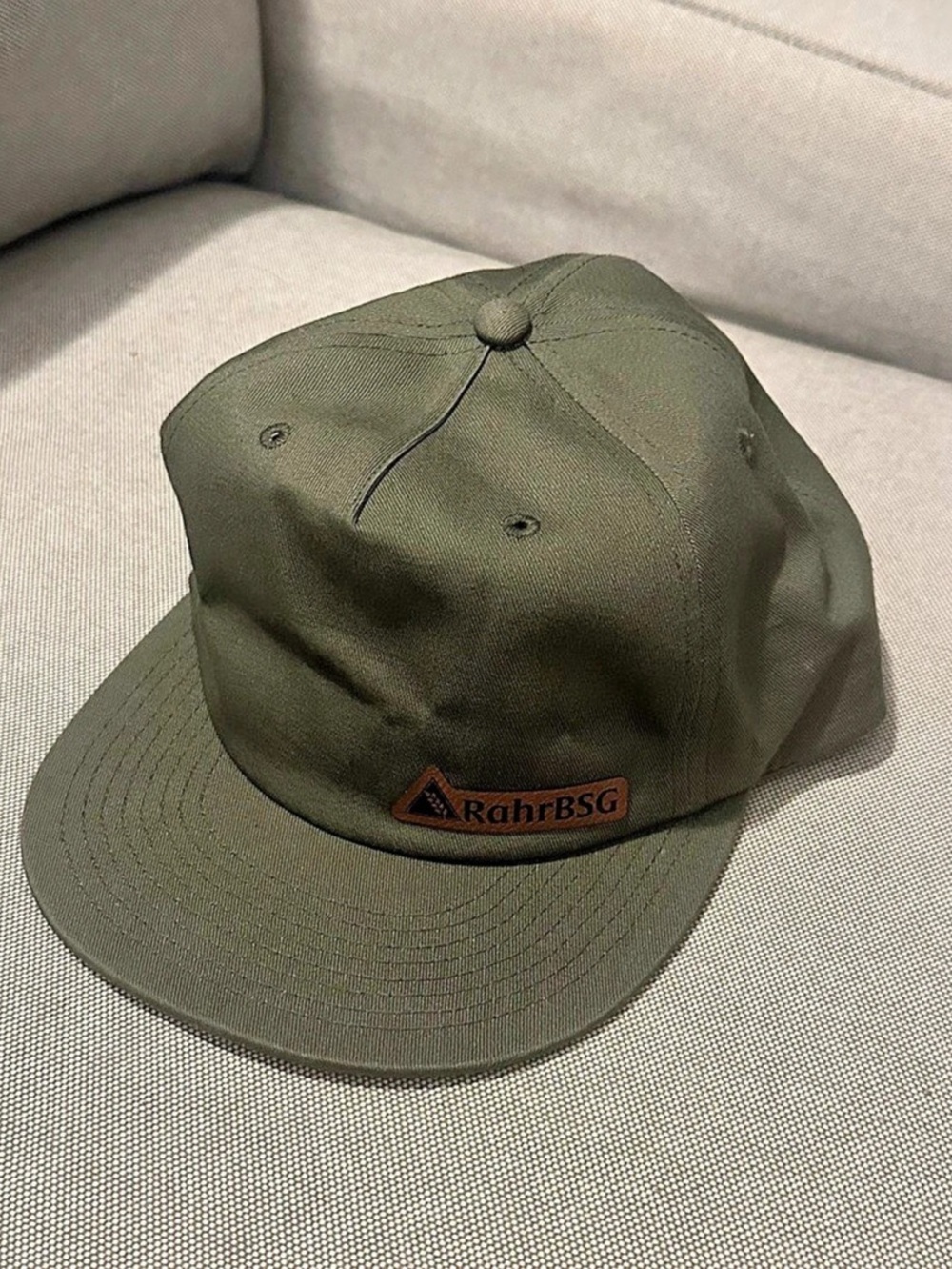RahrBSG Green Cotton Cap Like New